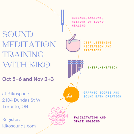 Sound Meditation Training ~ Nov 2+3